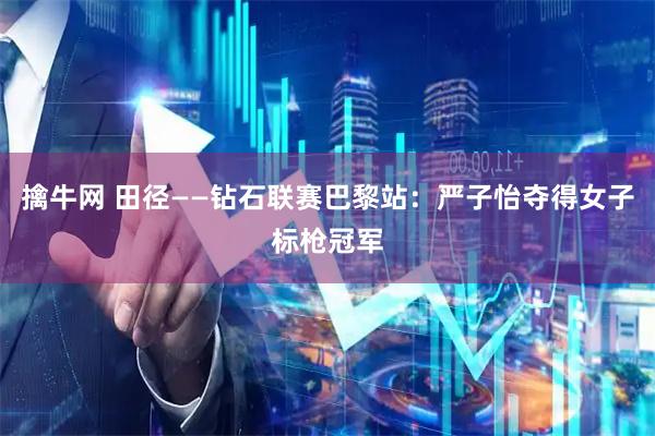 擒牛网 田径——钻石联赛巴黎站：严子怡夺得女子标枪冠军